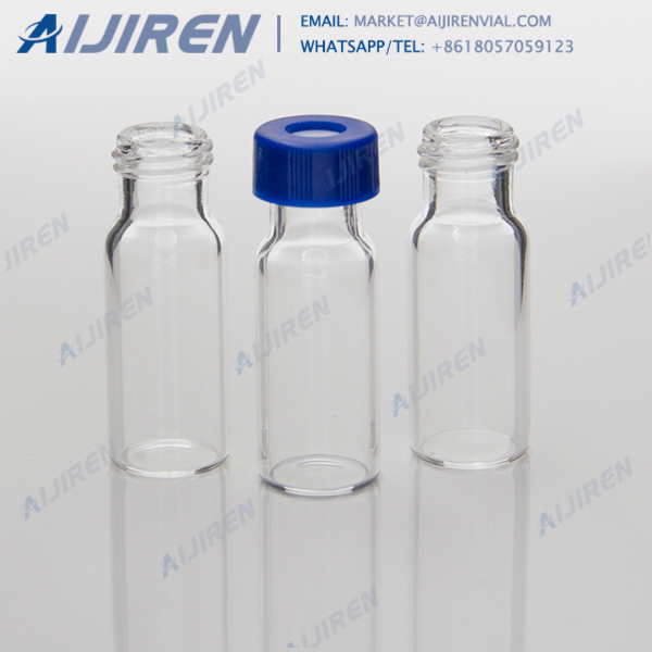 screw neck vials and caps with label for sale Perkin Elmer